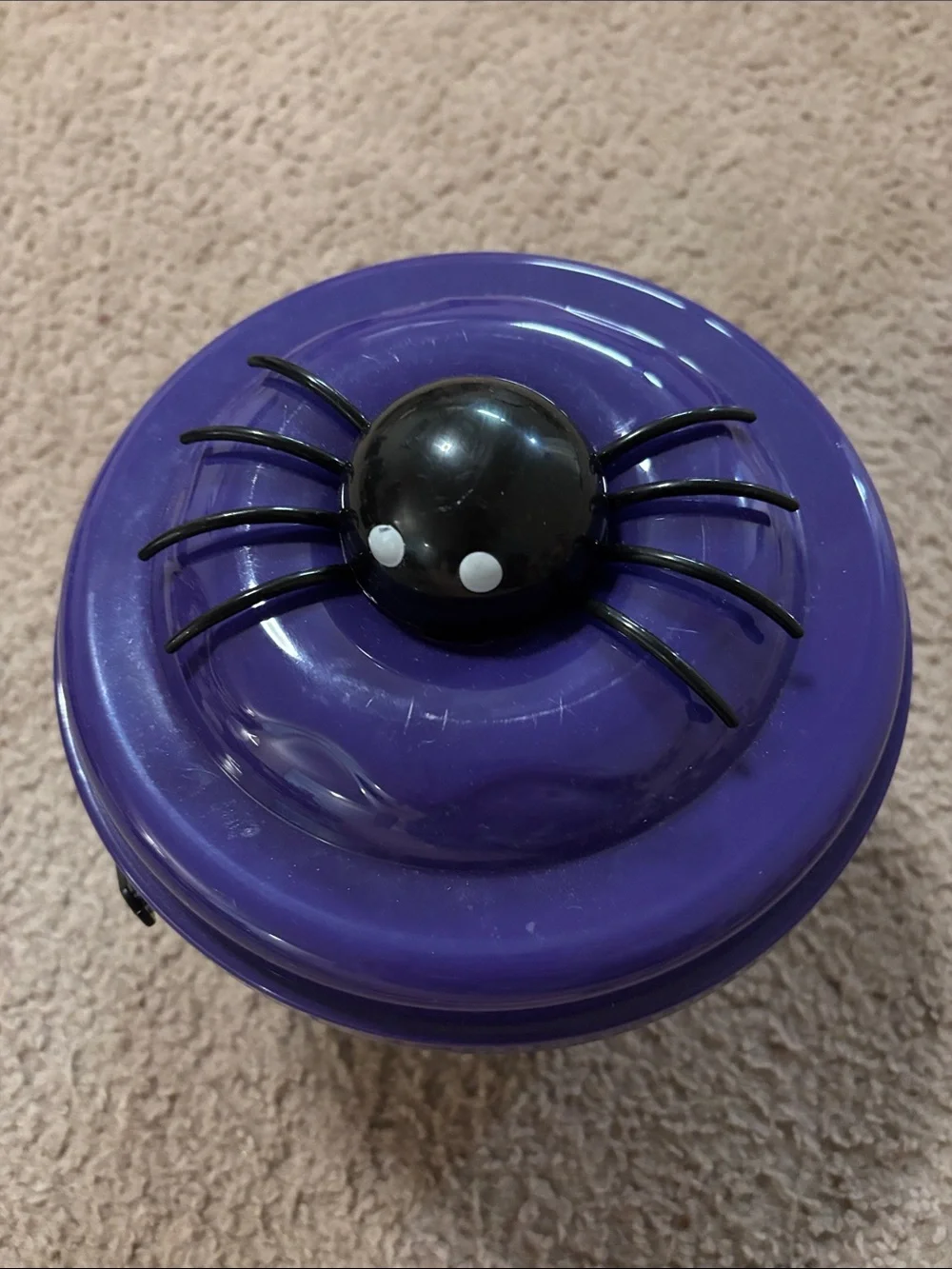 Dunkin’ Spidey Halloween Trick-or-Treat Bucket - Black & Purple